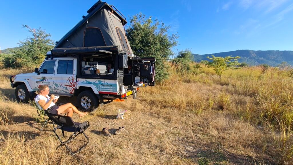 Wild camp Zambia